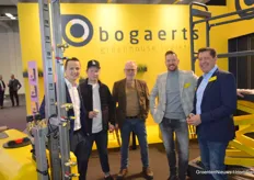 Bogaerts Greenhouse Logistics: Tim Jacobs, Sem and Hans van Gellecum, Mattijs van Loon, and Leon Verkoelen.